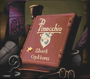 Pinocchio (USA) screen shot title